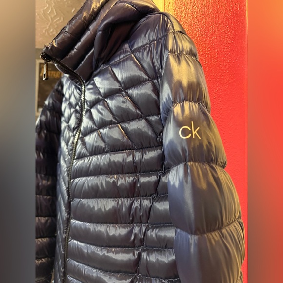 Calvin Klein Midnight Blue Puffer Jacket - NEW!! - Picture 8 of 10